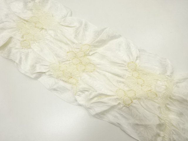JAPANESE KIMONO / OBIAGE / SILK / SHIBORI